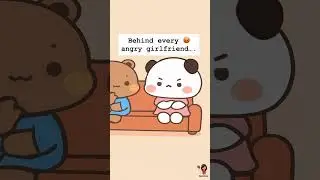 She&rsquo;s Angry Again 😩 | Cartoon Couple Love Drama 💔😂 #cutecouple