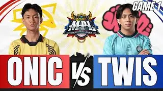 ONE-WAY END! | GAME 1 | ONIC VS TWIS | W4D3 MPL-PH SEASON 15