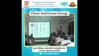 Insightful Session on Clean & Green Energy | Mr. S. Suresh, Scientific Officer, IGCAR