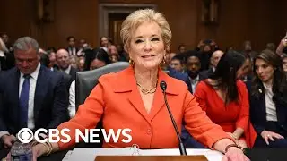 Linda McMahon's Senate confirmation hearing to be Trump's education secretary | full video