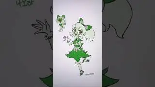Pok&eacute;mon Humanization: Sprigatito🌱