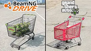 BeamNG Drive shopping cart VS GTA 5 shopping cart - what is better?