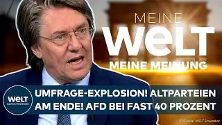 DEUTSCHLAND: Umfrage-Explosion! Union, Gr&uuml;ne SPD &ndash; Altparteien am Ende! AFD bei fast 40 Prozent!