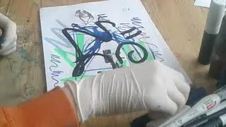 Review of my graffiti staff/ОБЗОР МОЕГО ГРАФФИТИ СТАФФА.