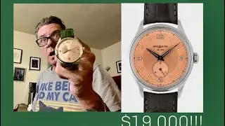 $19,000 Mont-Blanc Heritage Salmon Dial! Minerva Movement. Or??