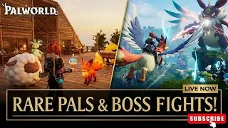 🏹 Playing Palworld LIVE &ndash; Catching Legendary Pals & Exploring the World!