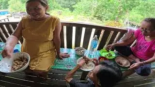 Pagi(6/1/26)Gotong Royong Rumah Panjai. Buat Rumah Stor