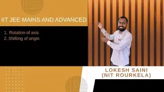 Straight lines ( Rotation of axis and shifting of origin) JEE MAINS AND ADVANCED