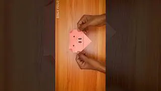 Wow! Paper Talking Pig Without Glue Very Easy #shorts #diy #toys