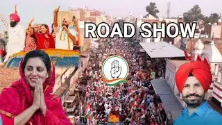 Road Show Congress party Candidate Sister AMRITA WARRING