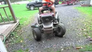 jasons 1997 yard machines(MTD)  lawn tractor with a 18.5 hp opposed twin briggs