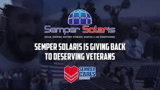 Semper Cares Initiative Awards Veteran Mike Gallardo with Free Solar Panels - Support Your Veterans!
