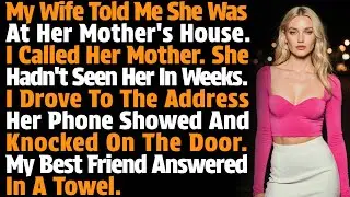 My Wife Told Me She Was At Her Mother's House. I Called Her Mother. She Hadn't Seen Her In Weeks...
