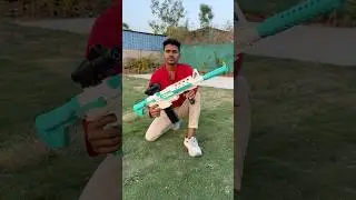White Toy Machine Gun