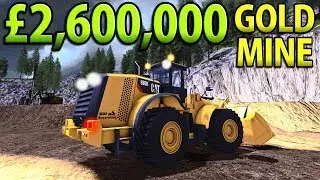 &pound;2,600,000 GOLD MINE | Farming Simulator 2017