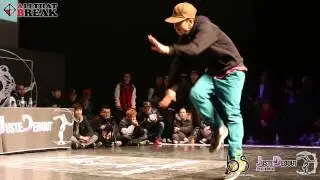 D Rock vs Snami / Toprock Battle QF_4 / Juste Debout 2013 Korea / Allthatbreak.com