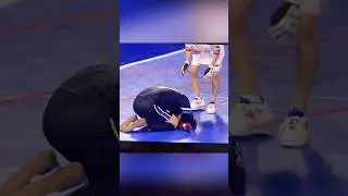 The blow was painful, I hope you are fine, Nanon.😳😳❤️💚#ohmnanon #gmmtvstarlympics2024
