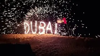 🇦🇪 DUBAI - DADABAI TRAVEL CAMP - TRADITIONAL DINNER-FIRE DANCE DISPLAY NUMBER 02 #DesertSafariDubai
