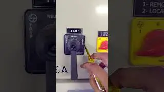 TNC switch on off trip neutral close breaker on off