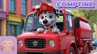 🎵 LE CHIEN POMPIER 🐶🚒 - Comptines et chansons pour enfants et b&eacute;b&eacute;s