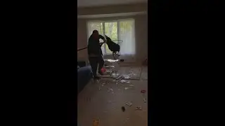 Wild turkey trashes Miami Township couple's home after crashing through window