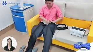 Pressure therapy system machine electric dvt compression device boots air compression leg massager