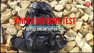 Kinder Outdoor Test: 🎒Deuter Aircontact ⛏55+10 im Test auf Tour⛰
