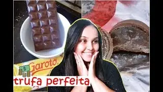 TRUFA COM CHOCOLATE NOBRE /COMO  DAR CHOQUE TÉRMICO EM CHOCOLATE NOBRE (SEM TERMÔMETRO ) 💡💲😱