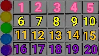 Number names | Number Name 1️⃣ to 2️⃣0️⃣ | Number Name 1 to 20 Number spelling |