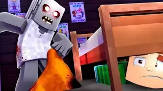 GRANNY LOCKED ME IN A SCARY HOUSE! GRANNY IN MINECRAFT (MrHald Re-upload)