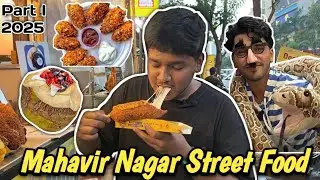 Mahavir Nagar Kandivali West Street food! Trying it all Part 1! 2025