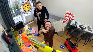 Хитрый папаша не может справиться со своими сумасшедшими ребятами! (Смешно в реальной жизни)