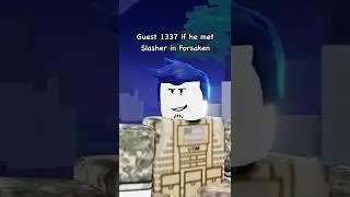 Slasher VS Survivor be like 😭 | FORSAKEN ANIMATION #forsaken #roblox