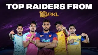 Top Raiders in Pro Kabaddi League | PKL Season 10