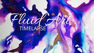 Timelapse : Fluid art