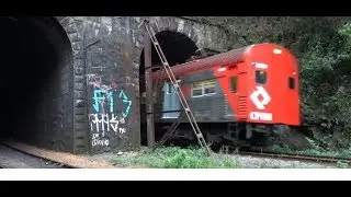 Série 1600 da CPTM na região do Túnel de Botujuru Linha 7 Rubi!