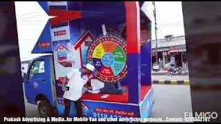 Mobile Van , Canter advertising, Road show , Van branding , demo van, advertising van, - 92848 02761