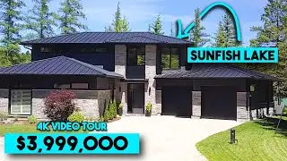 Private Lake Home at 23-1228 Berlett's Road, St. Agatha, ON | 4K Home Tour
