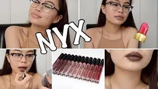 NYX LINGERIE SWATCHS !