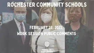 What the Public Had To Say