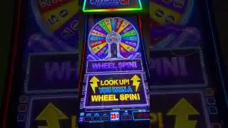 LOOK UP! You Won a Wheel Spin! #quickspin #shorts #slots #casino