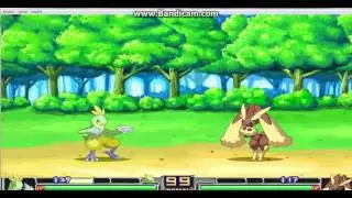 Pokemon: Type Wild Combusken vs Lopunny!