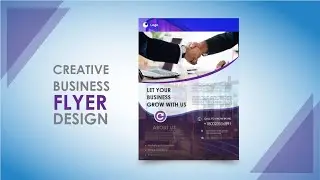 How to Create a Business Flyer Design Tutorial | Illustrator