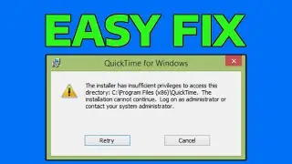 How To Fix Can&rsquo;t Install QuickTime in Windows