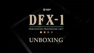 Unboxing the first DFX-1 by Walrus Audio