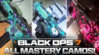 ВСЕ 16+ камуфляжей мастерства Black Ops 7: РАННИЙ ИГРОВОЙ ПРОЦЕСС! (Кампания, многопользовательск...
