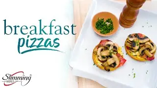 Slimming World breakfast pizzas 🍕 🍴 full recipe and method in the description below