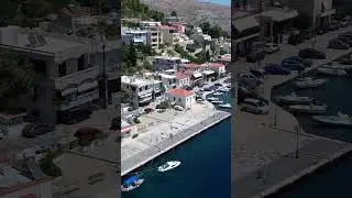 Lagkada #chios #greekislands #port #greece #travel #drone #summer #resort #lagkada #villages #sun
