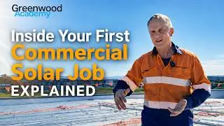 Inside Your First Commercial Solar Job Explained (Beginner Friendly!)