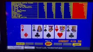 Video Poker: Double Double Bonus Poker Sequential Royal Session